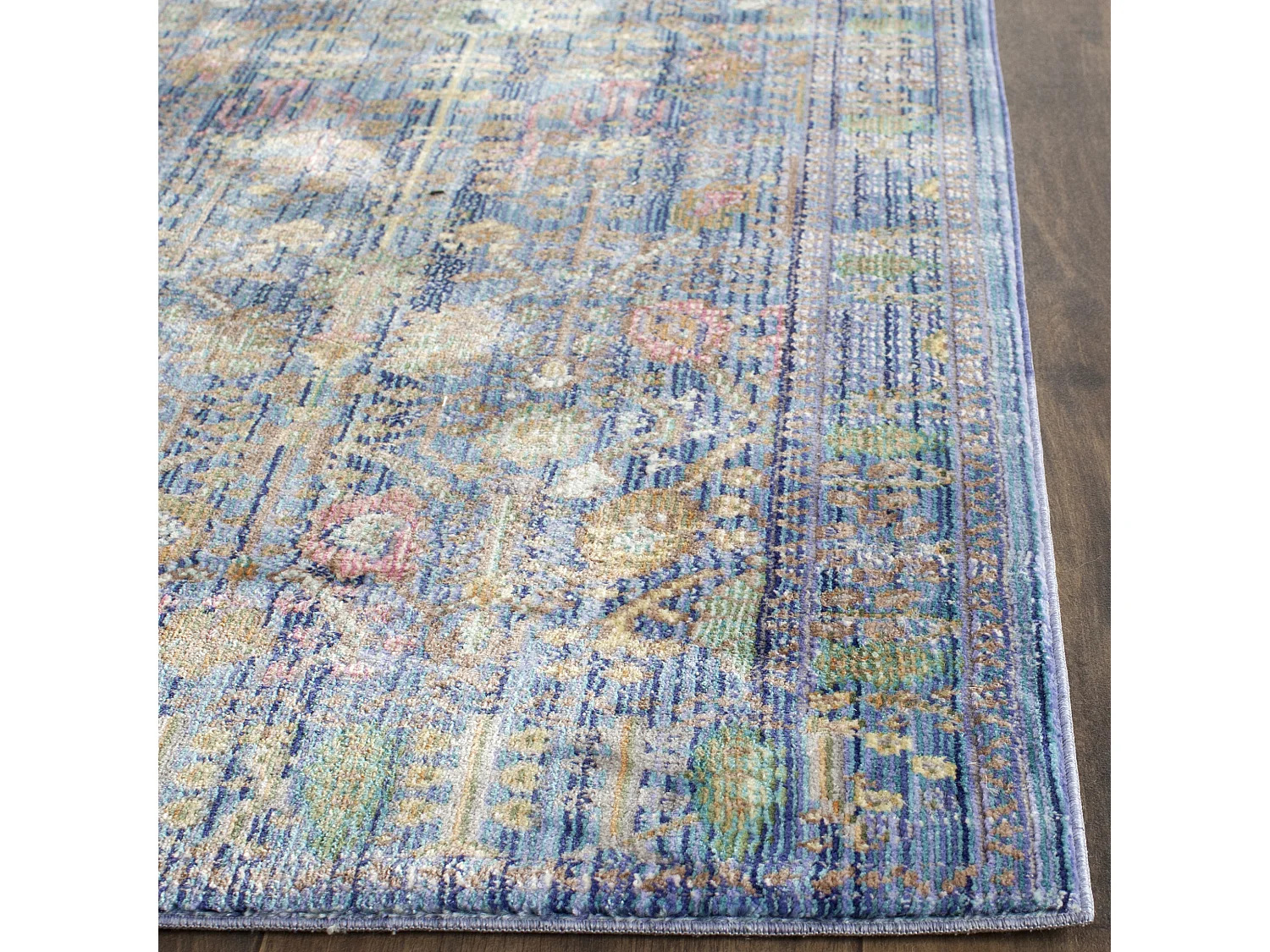 Tapis Bleu/Multicolore 122 X 183 cm - Tatum