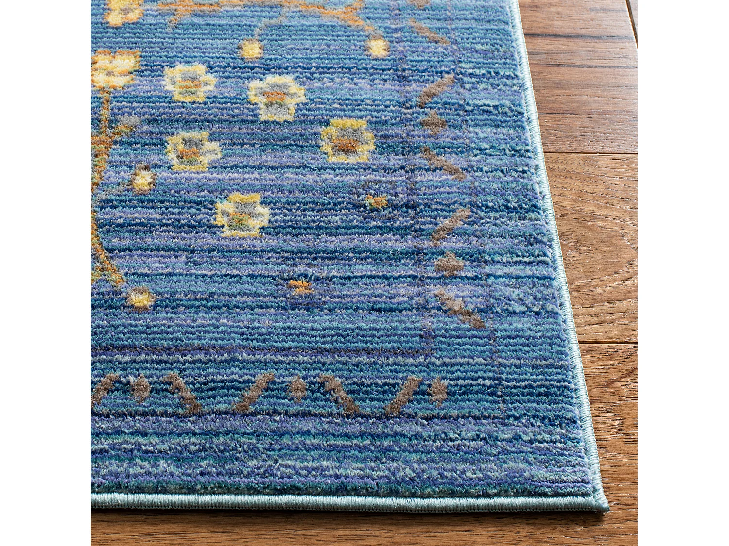 Tapis Bleu/Multicolore 122 X 183 cm - Tatum