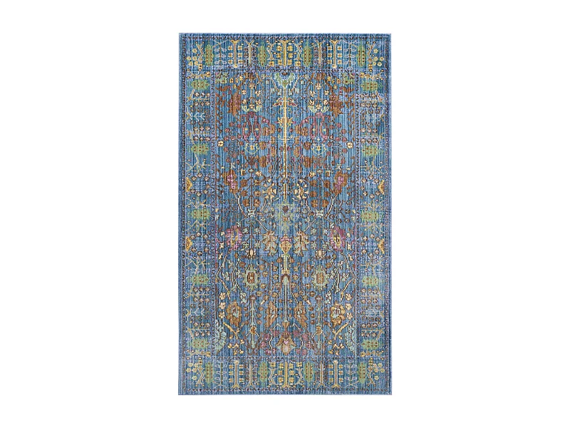 Tapis Bleu/Multicolore 122 X 183 cm - Tatum