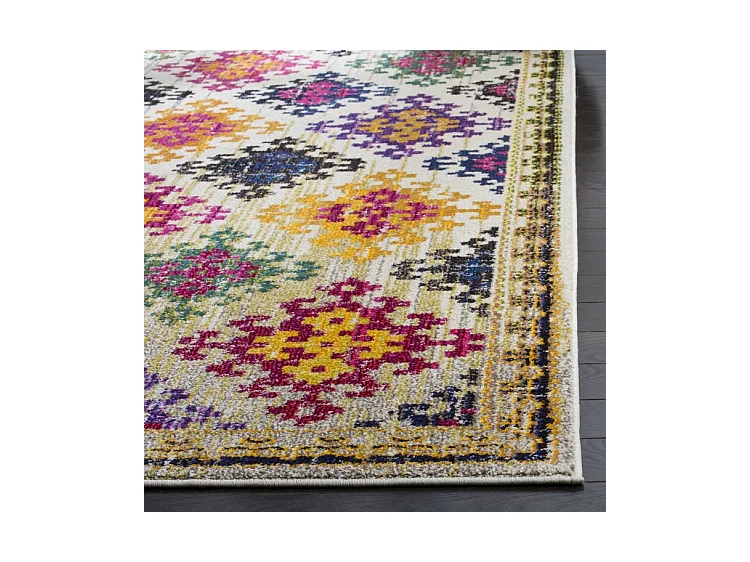 Tapis Neutre/Multicolore 91 X 152 cm - Lunya