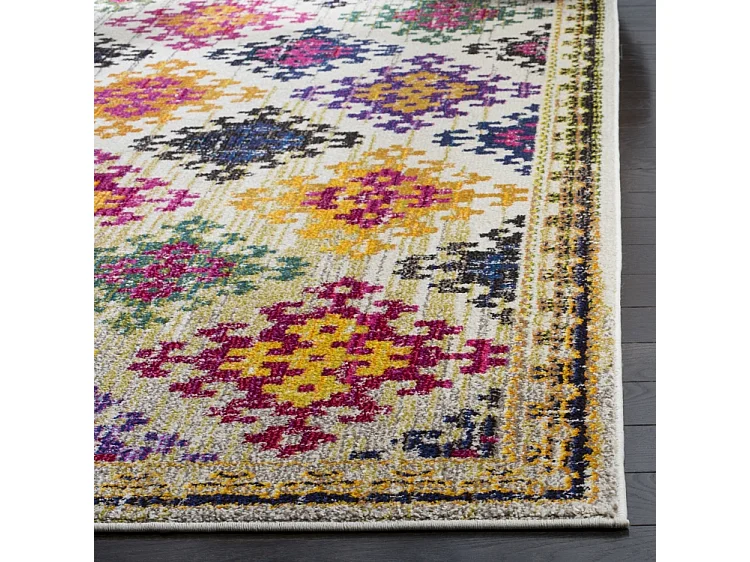 Tapis Neutre/Multicolore 91 X 152 cm - Lunya