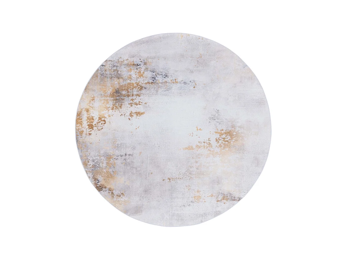 Tapis Gris/Or 183 X 183 cm - Aviva