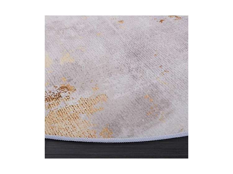 Tapis Gris/Or 183 X 183 cm - Aviva