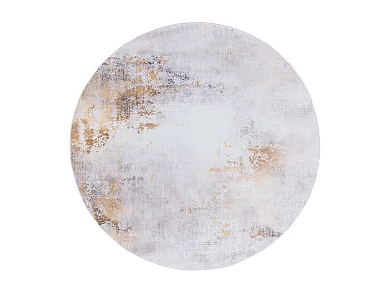 Tapis Gris/Or 183 X 183 cm - Aviva