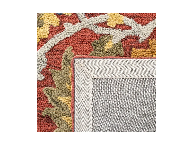 Tapis Rouge/Multicolore 69 X 244 cm - Juni