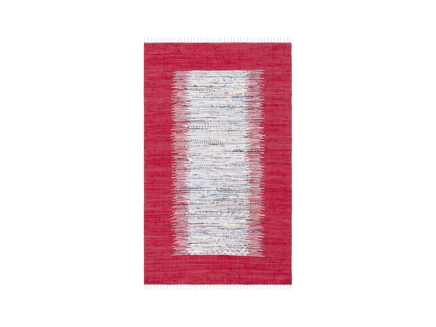 Tapis Neutre/Rouge 152 X 244 cm - Saltillo