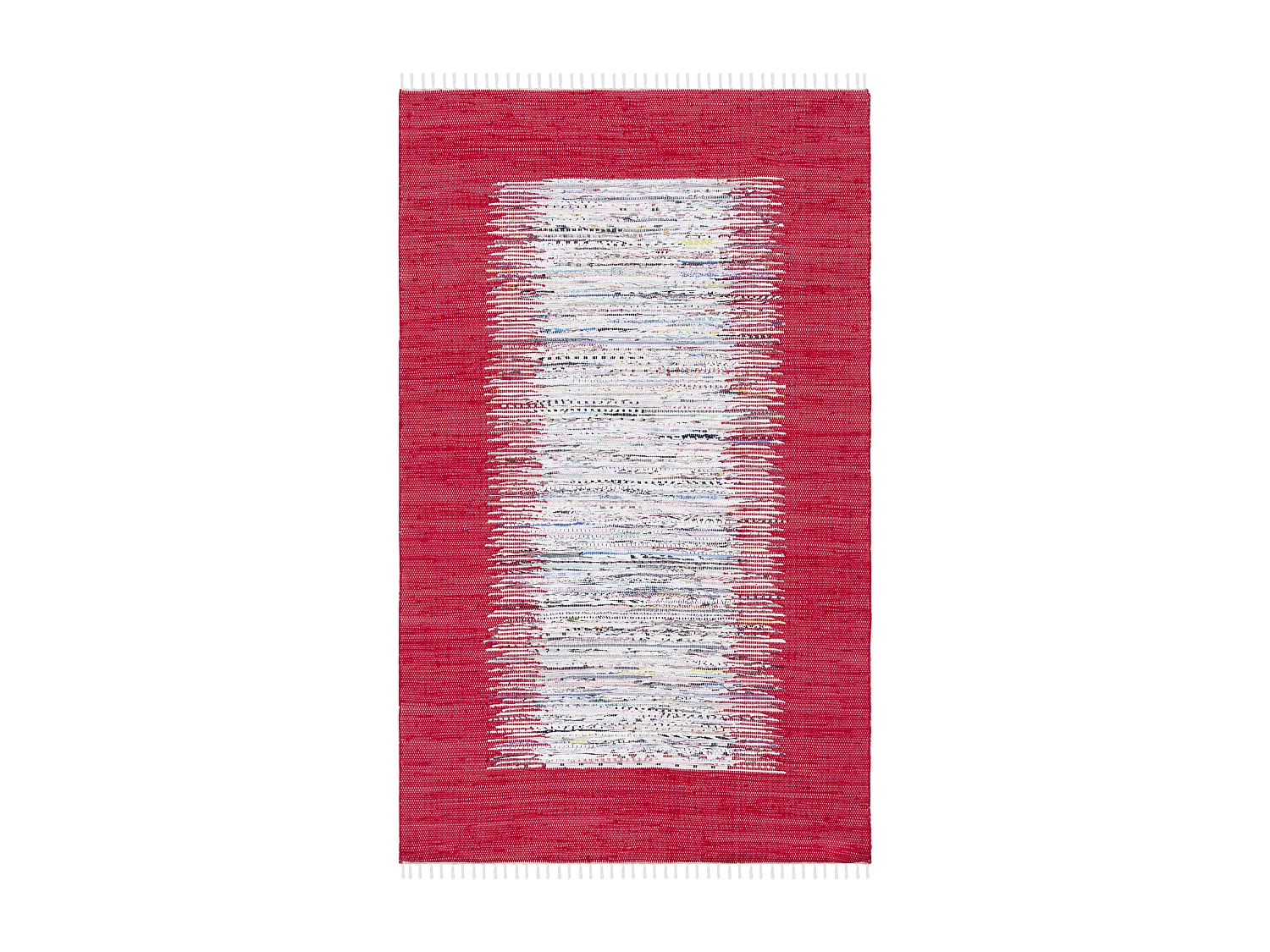 Tapis Neutre/Rouge 152 X 244 cm - Saltillo