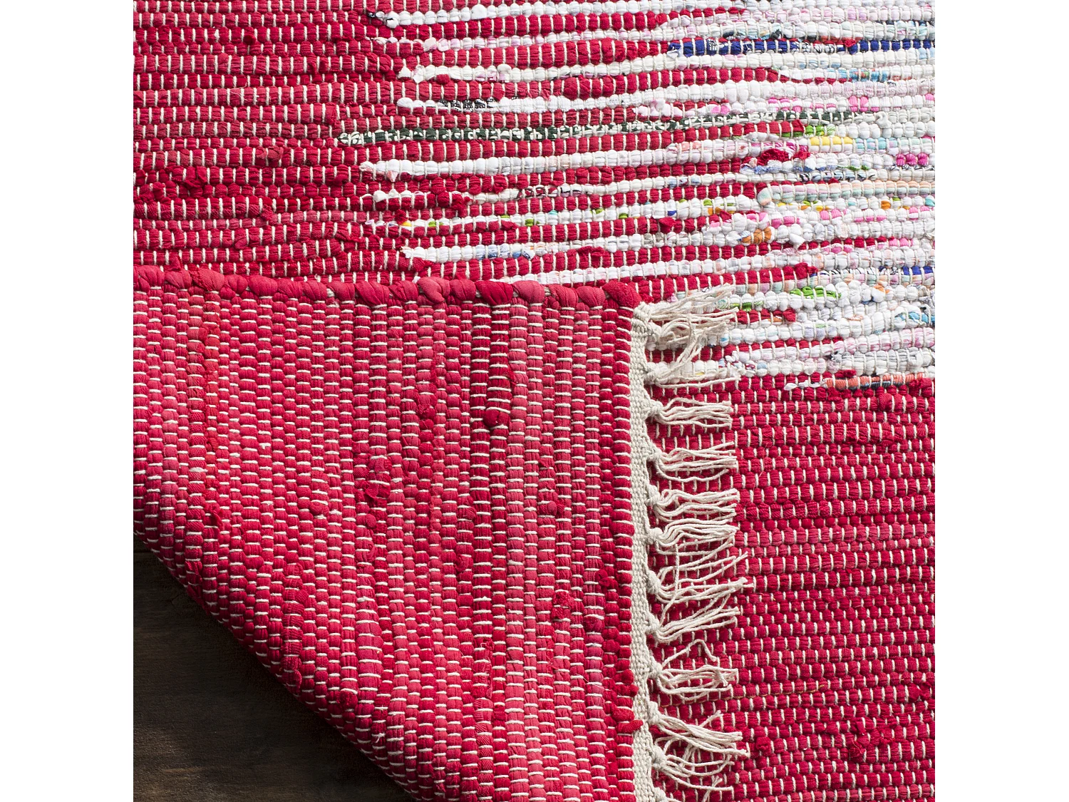 Tapis Neutre/Rouge 152 X 244 cm - Saltillo