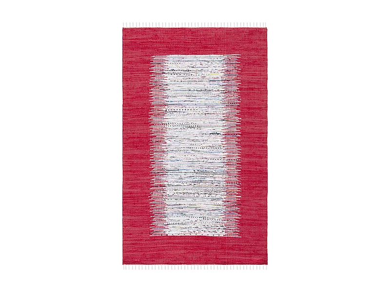 Tapis Neutre/Rouge 152 X 244 cm - Saltillo