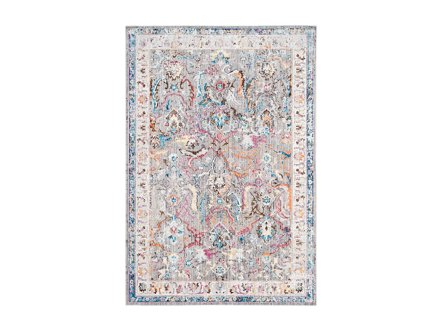 Tapis Gris/Neutre 155 X 229 cm - Morwenna