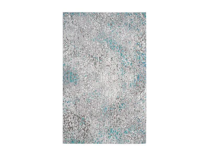 Tapis Gris/Bleu 91 X 152 cm - Steller