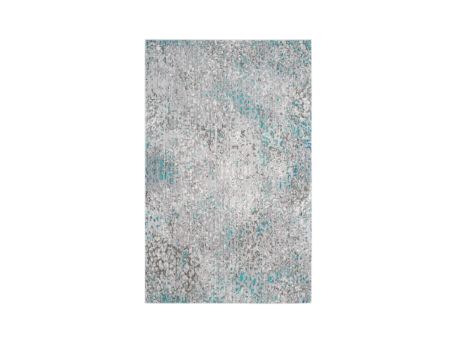 Tapis Gris/Bleu 91 X 152 cm - Steller
