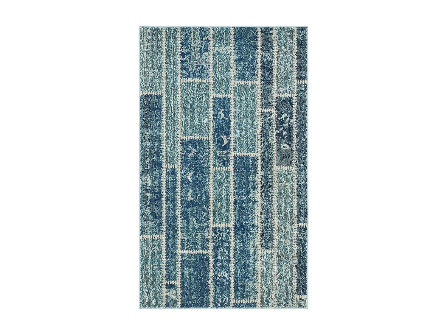 Tapis Bleu/Multicolore 122 X 170 cm - Effi