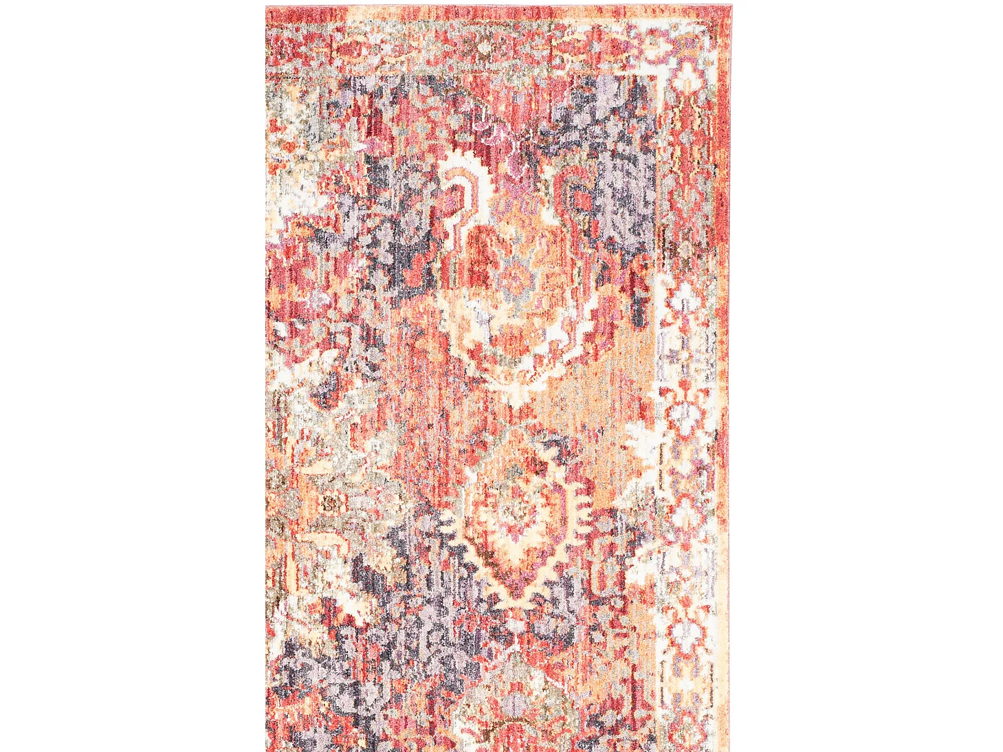 Tapis Rouge/Violet 122 X 183 cm - Lesley