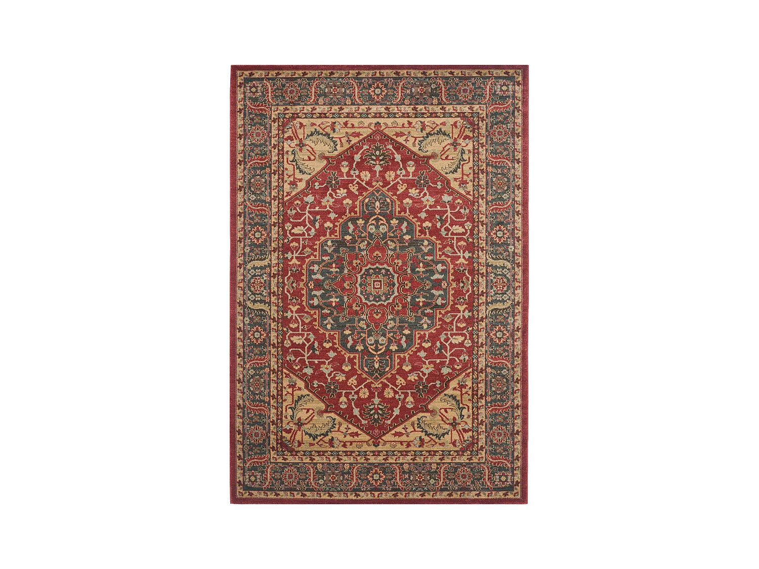 Tapis Bleu/Rouge 155 X 231 cm - Chiara