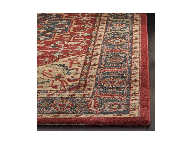 Tapis Bleu/Rouge 155 X 231 cm - Chiara