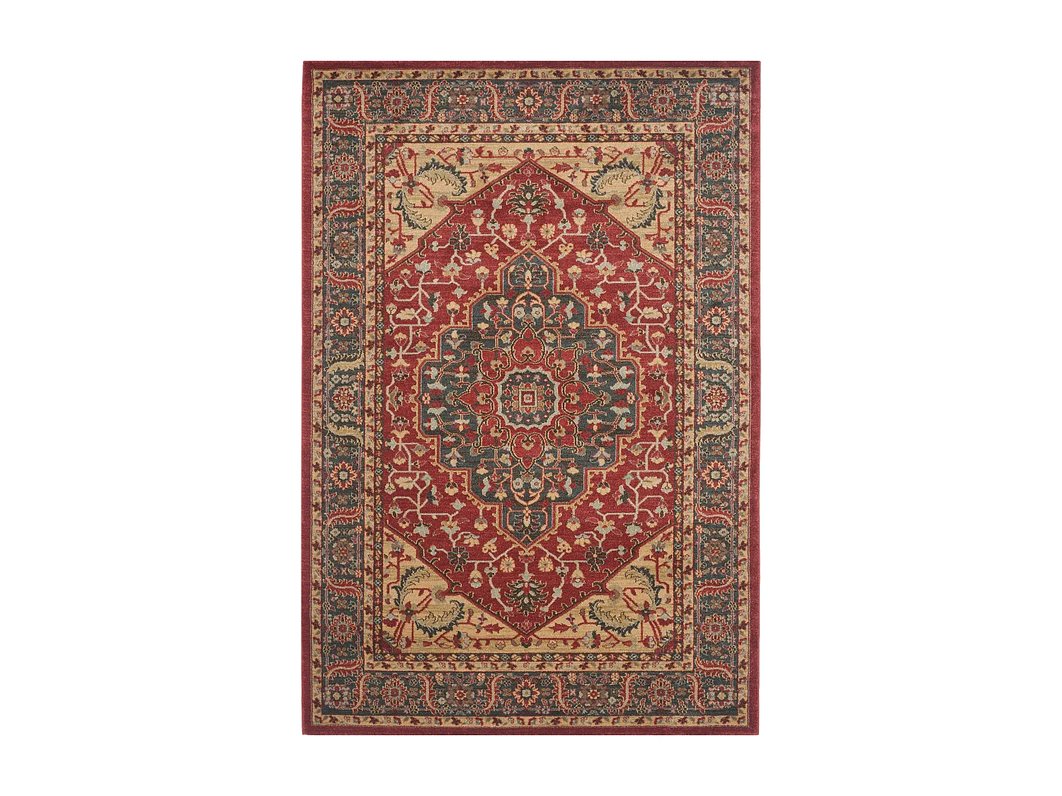 Tapis Bleu/Rouge 155 X 231 cm - Chiara