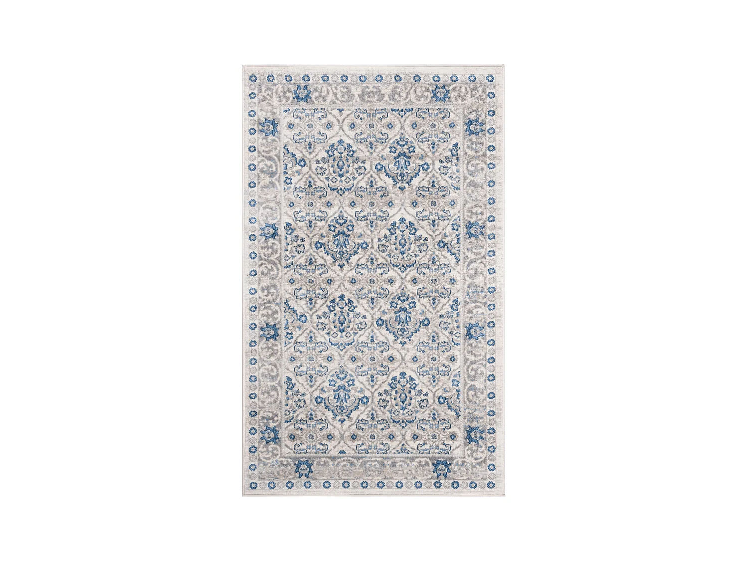 Tapis Gris/Bleu 91 X 152 cm - Teresse