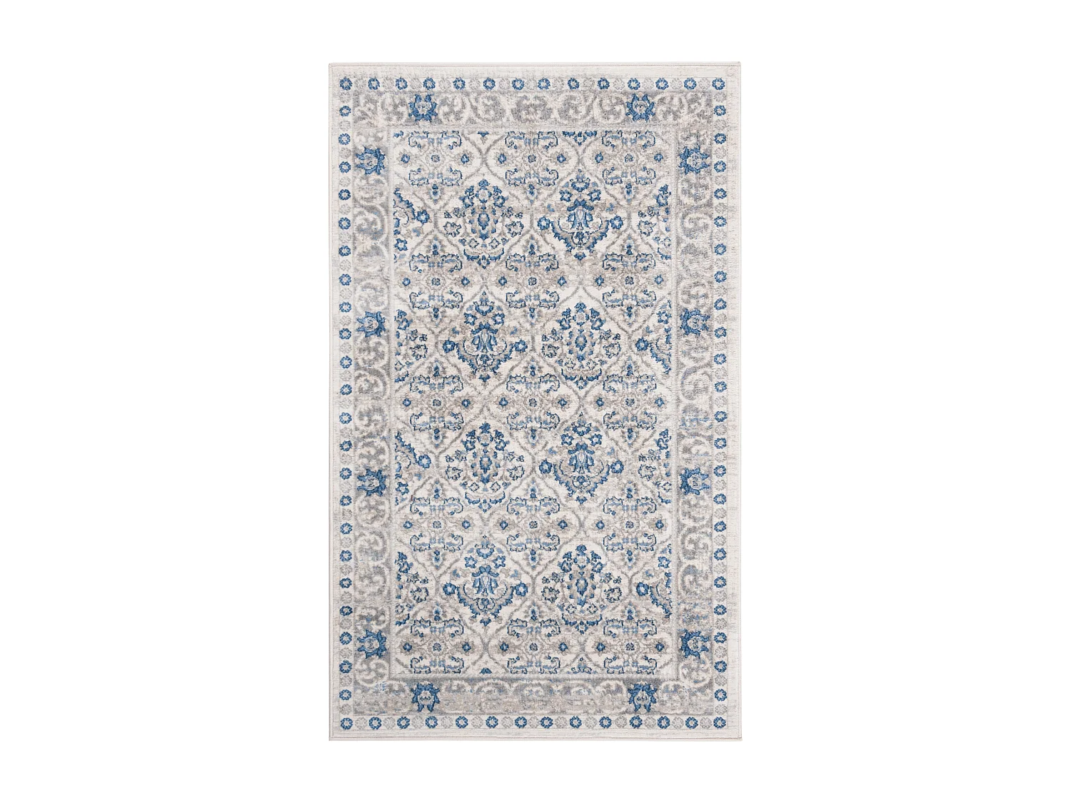 Tapis Gris/Bleu 91 X 152 cm - Teresse