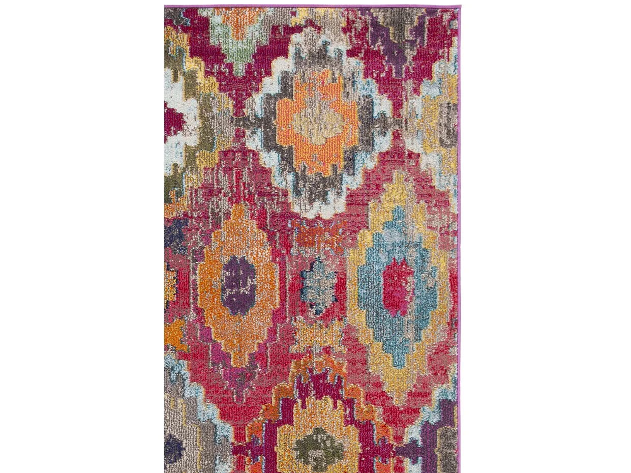 Tapis Rouge/Bleu 122 X 170 cm - Vanessa