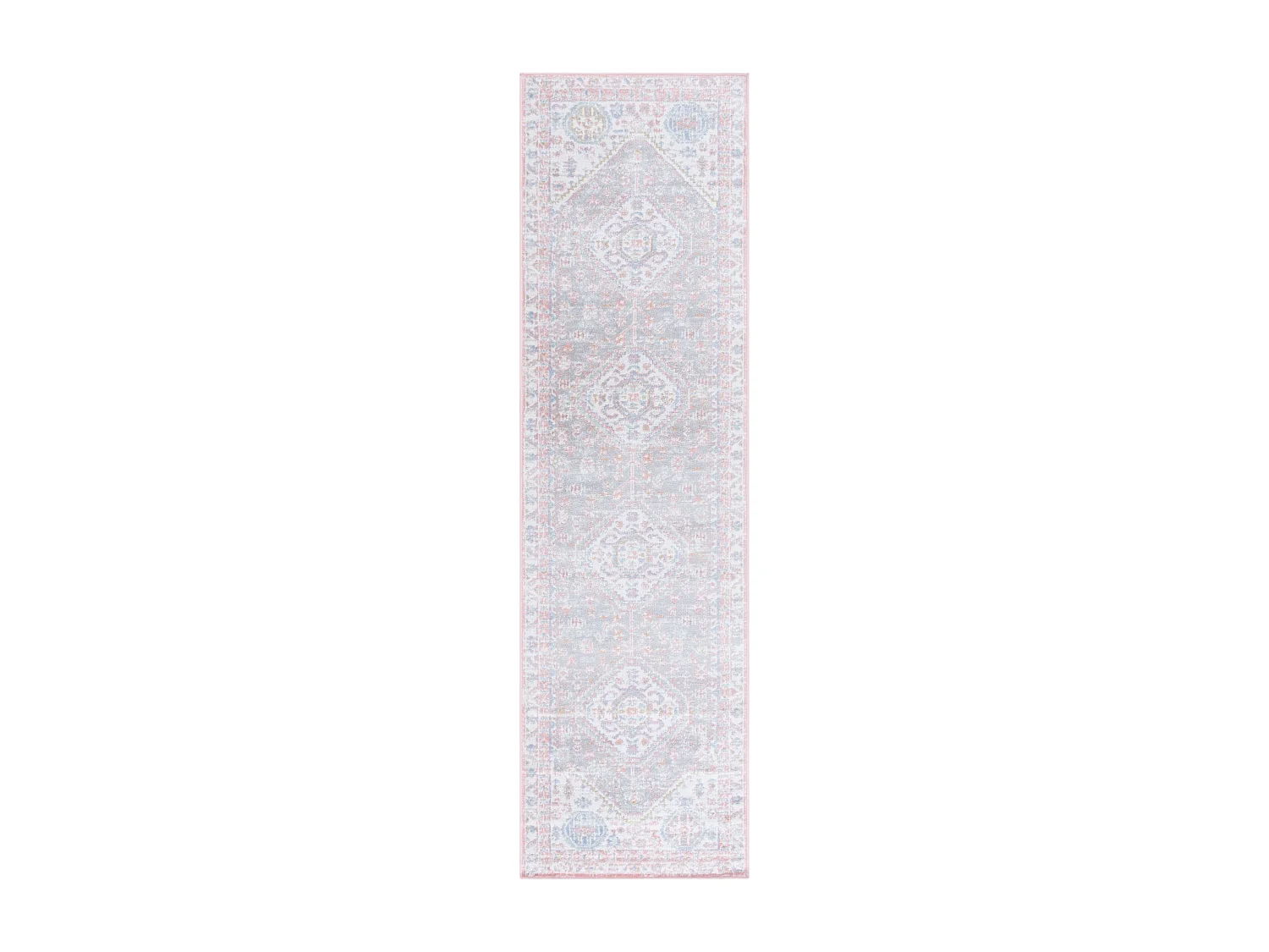 Tapis Ivoire/Bleu 66 X 244 cm - Clementina