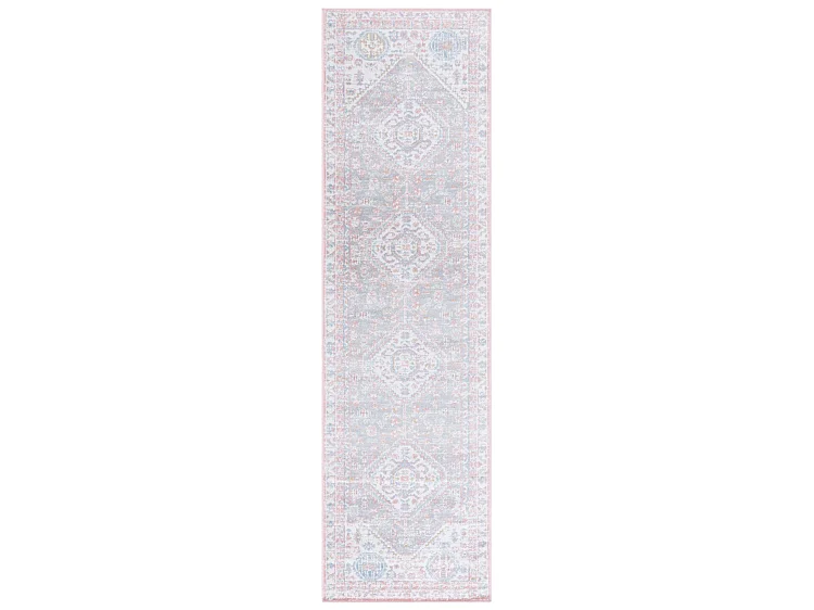 Tapis Ivoire/Bleu 66 X 244 cm - Clementina