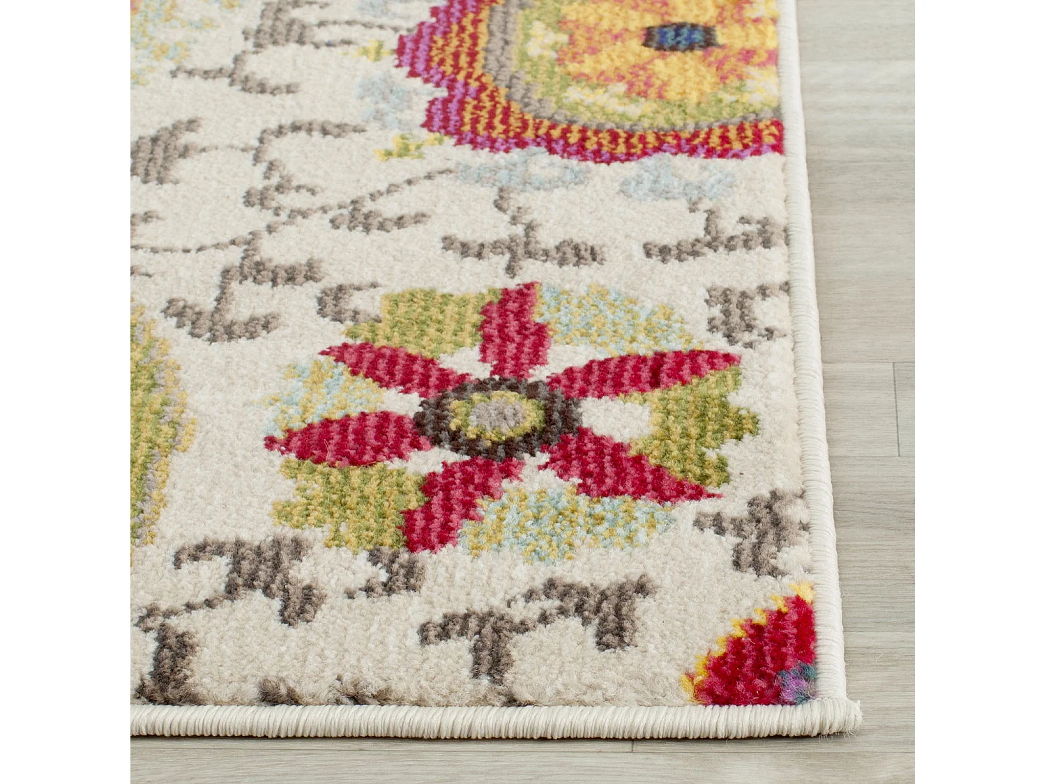 Tapis Neutre/Multicolore 122 X 170 cm - Manteca