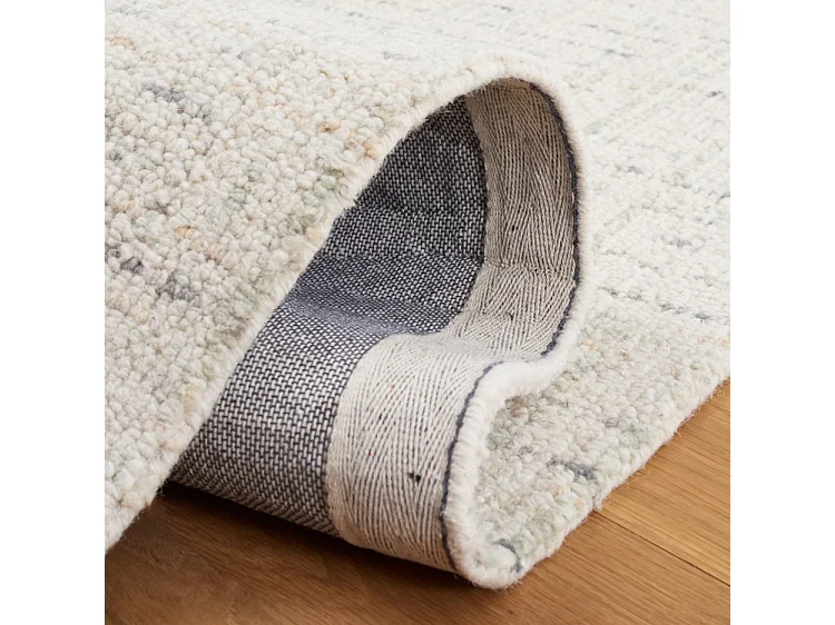 Tapis Ivoire/Gris clair 91 X 152 cm - Alouette