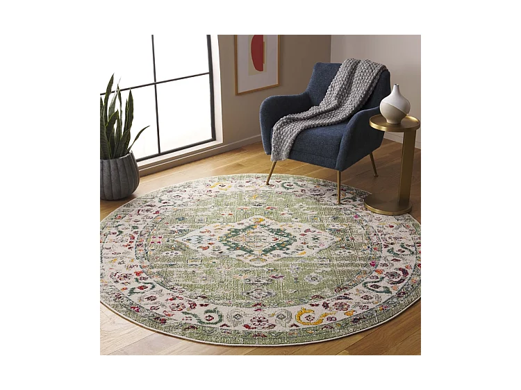 Tapis Sage/Ivoire 201 X 201 cm - Odalys