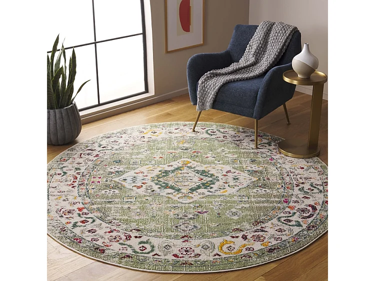 Tapis Sage/Ivoire 201 X 201 cm - Odalys