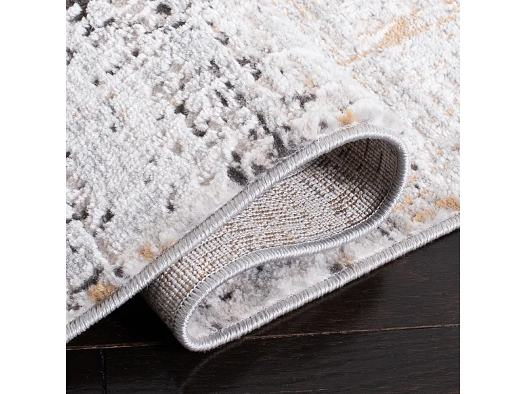 Tapis Gris/Or 66 X 244 cm - Madelynn