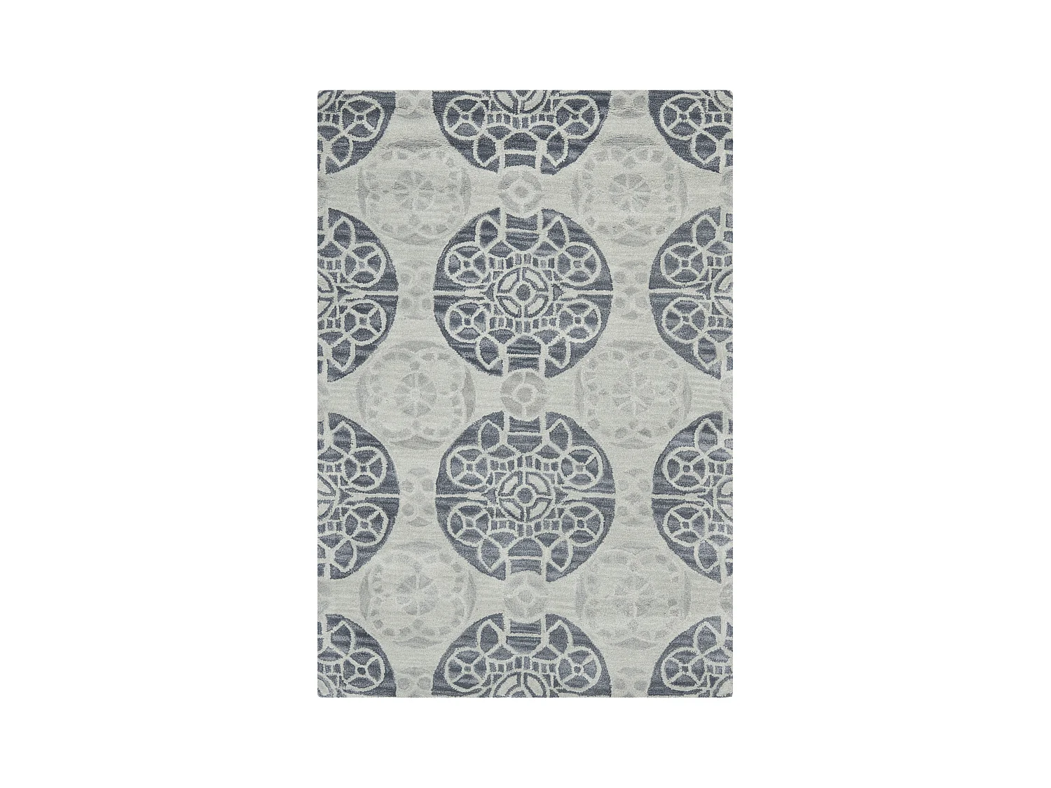 Tapis Gris/Bleu 122 X 183 cm - Mali