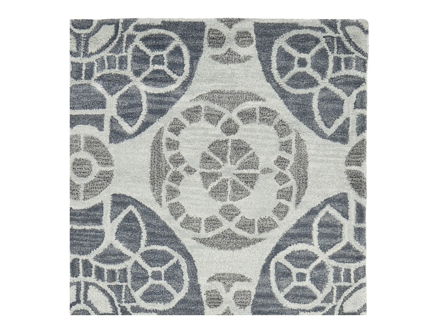 Tapis Gris/Bleu 122 X 183 cm - Mali