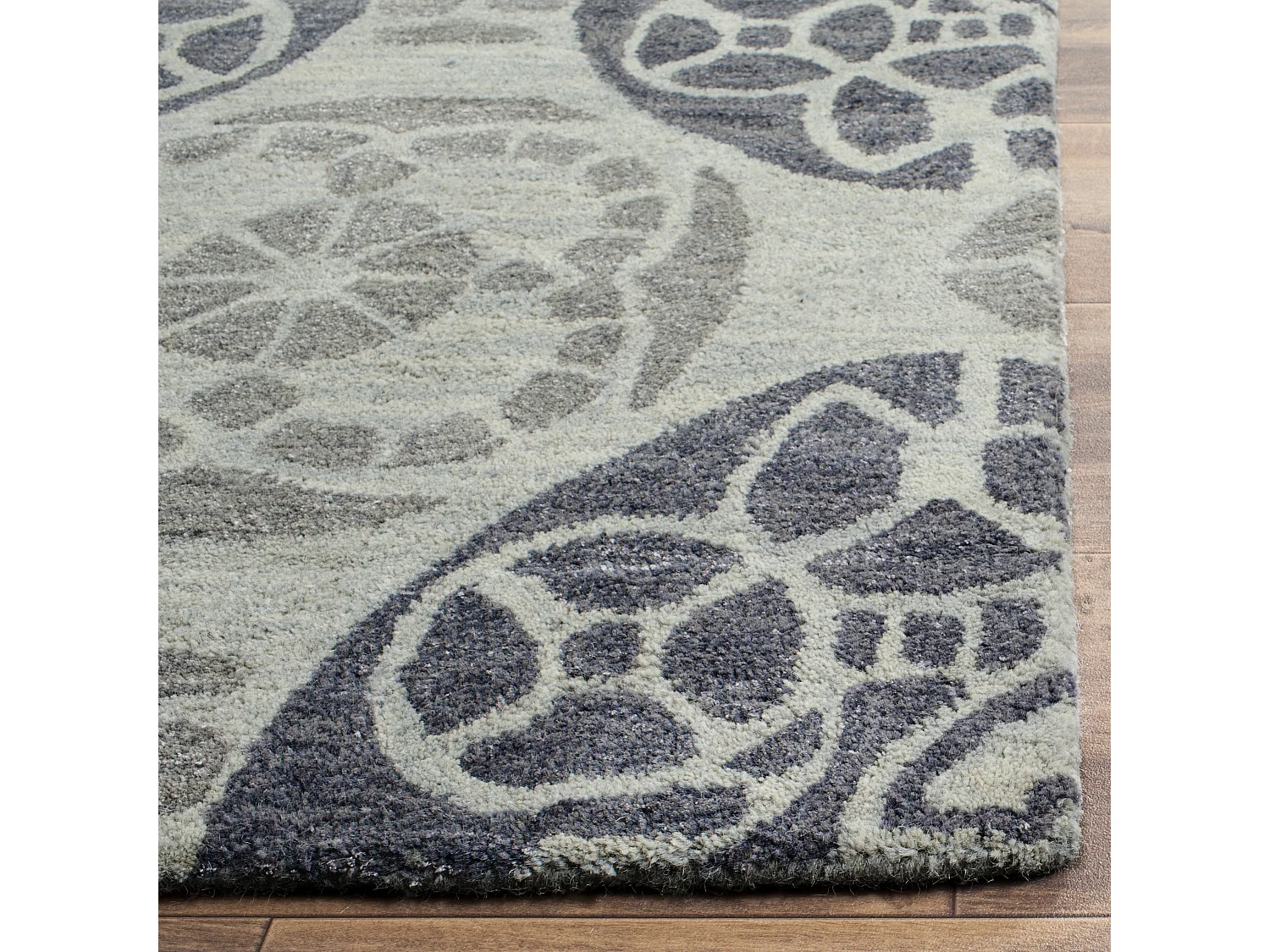 Tapis Gris/Bleu 122 X 183 cm - Mali