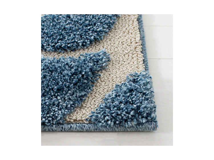 Tapis Bleu/Neutre 122 X 183 cm - Rosalind
