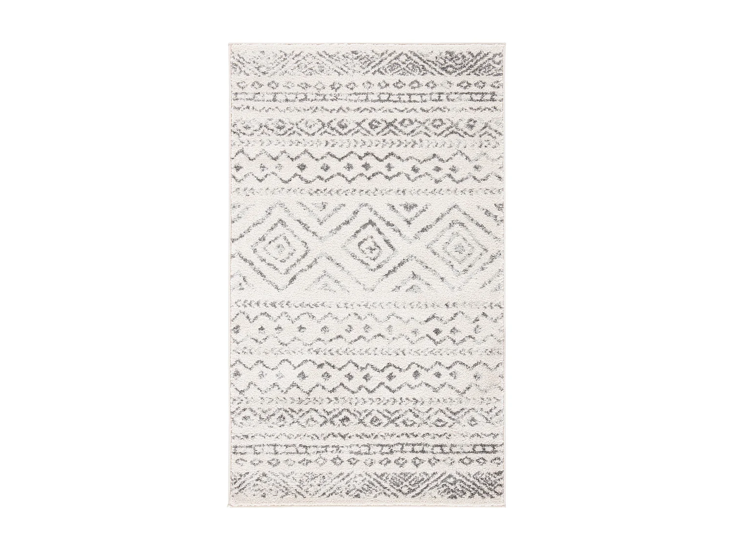 Tapis Neutre/Gris 122 X 183 cm - Makayla