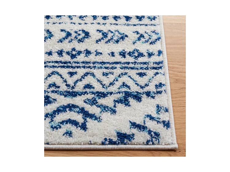 Tapis Neutre/Bleu Marine 183 X 274 cm - Hope