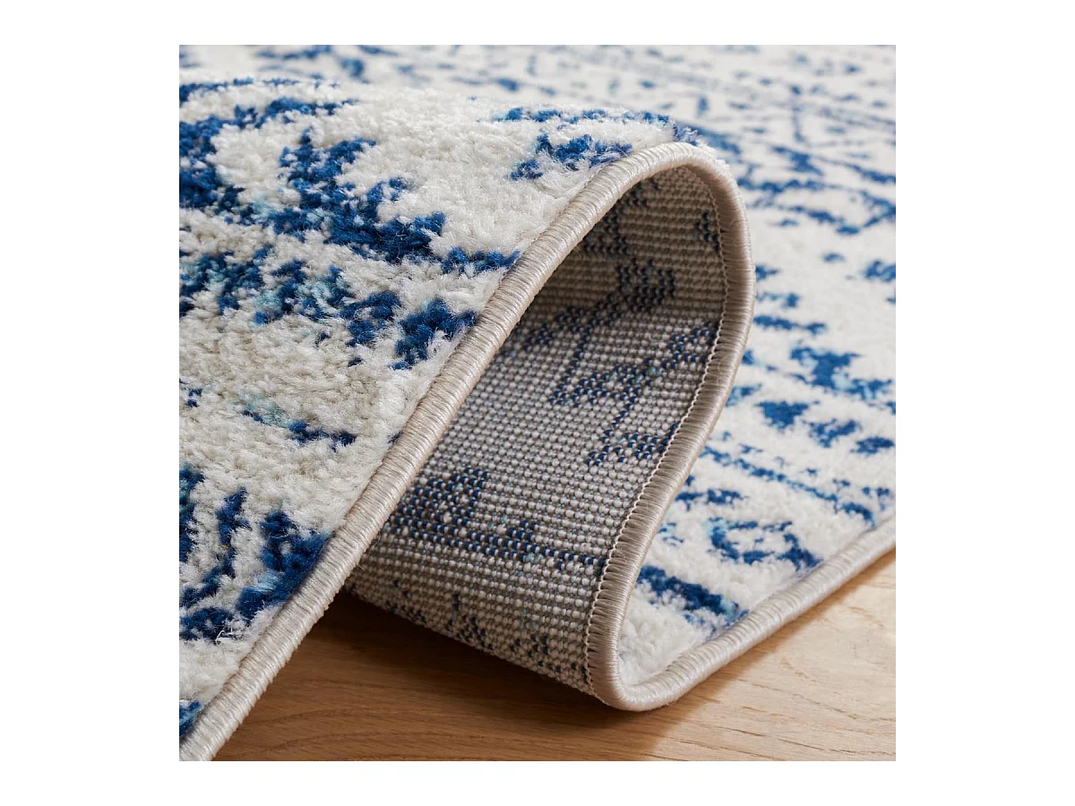 Tapis Neutre/Bleu Marine 183 X 274 cm - Hope