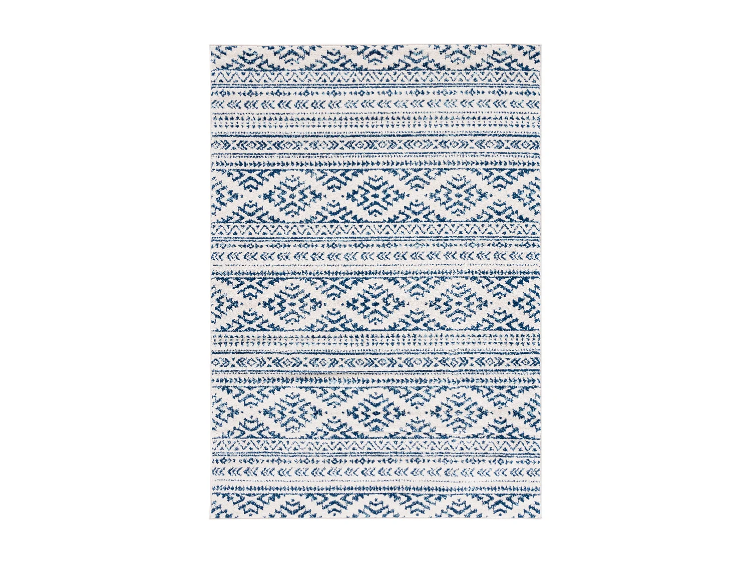 Tapis Neutre/Bleu Marine 183 X 274 cm - Hope