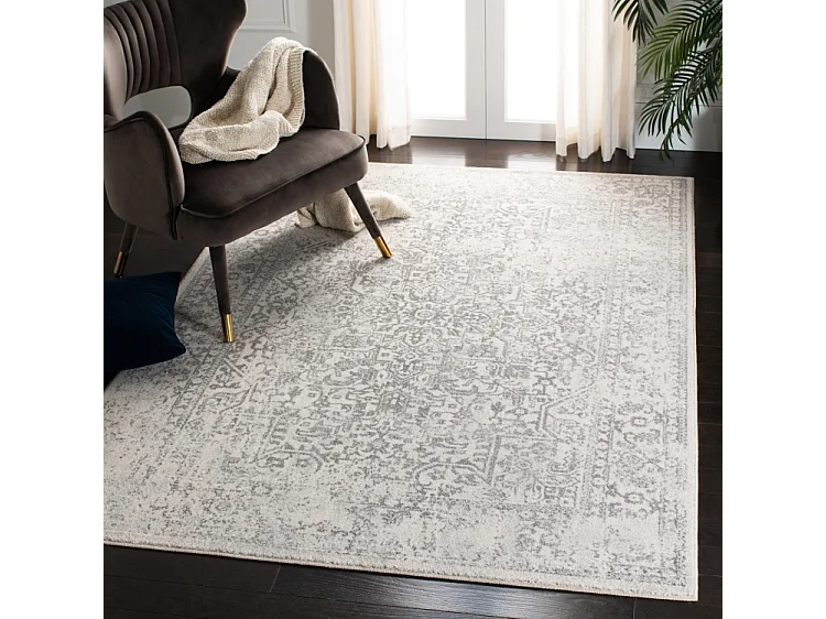 Tapis Ivoire/Gris 122 X 183 cm - Aria