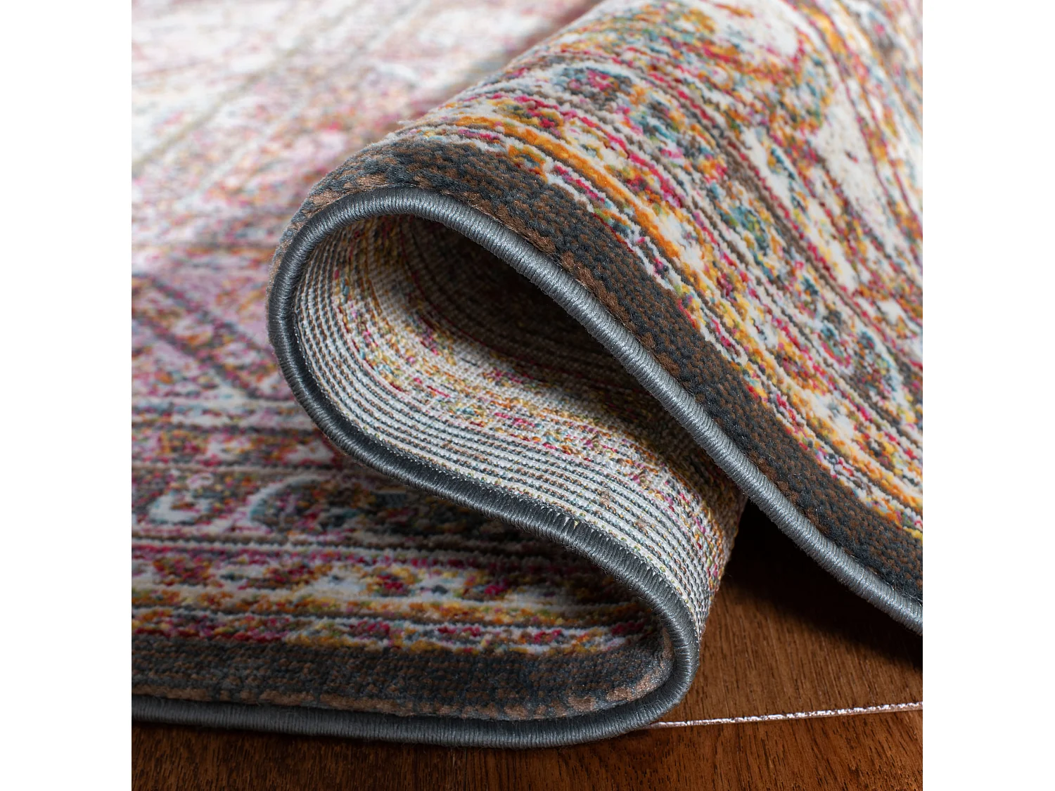 Tapis Neutre/Rose 91 X 152 cm - Eve