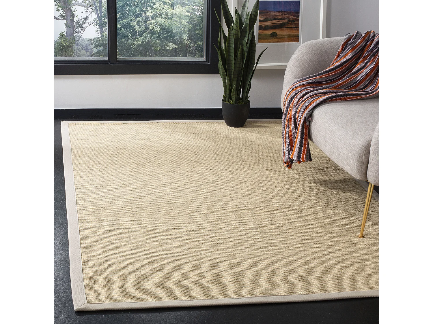 Tapis Beige/Ivoire 122 X 183 cm - Cathy