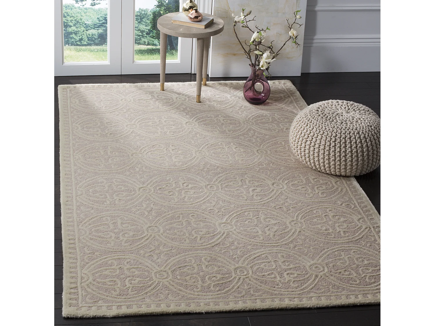 Tapis Rose/Neutre 183 X 274 cm - Roby