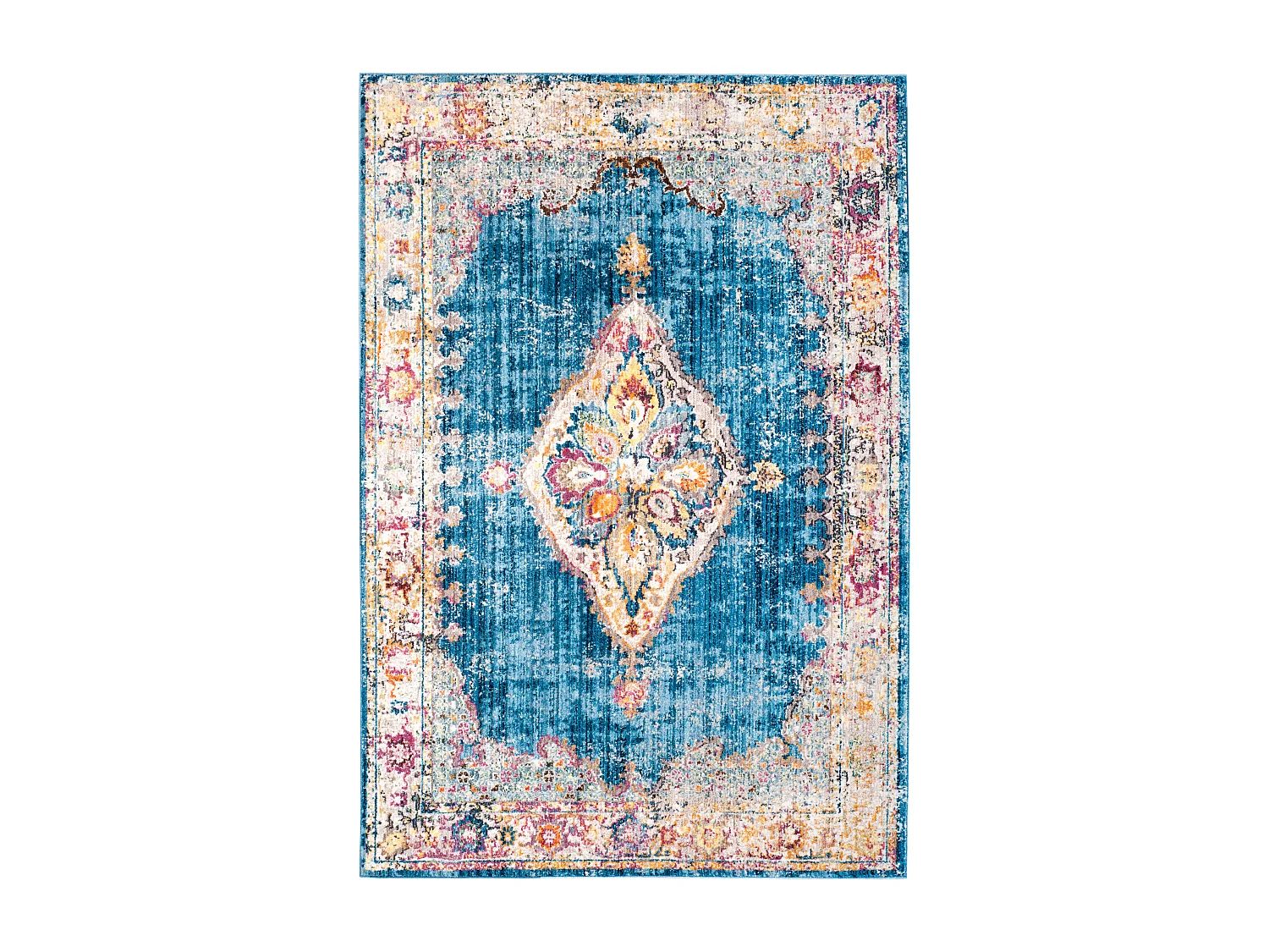 Tapis Bleu/Neutre 183 X 274 cm - Hadarah