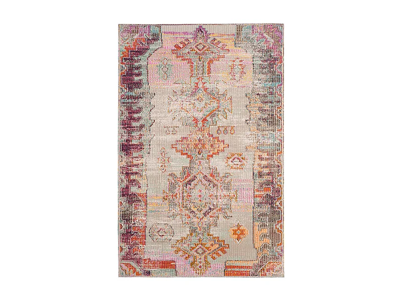 Tapis Gris/Violet 152 X 244 cm - Delia