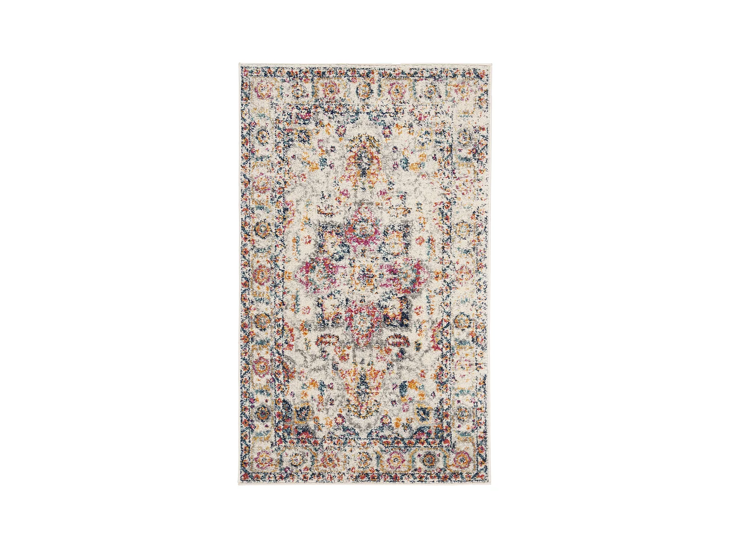 Tapis Rose/Neutre 91 X 152 cm - Merryl