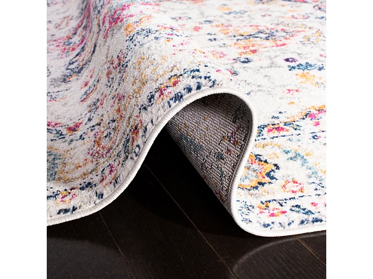 Tapis Rose/Neutre 91 X 152 cm - Merryl