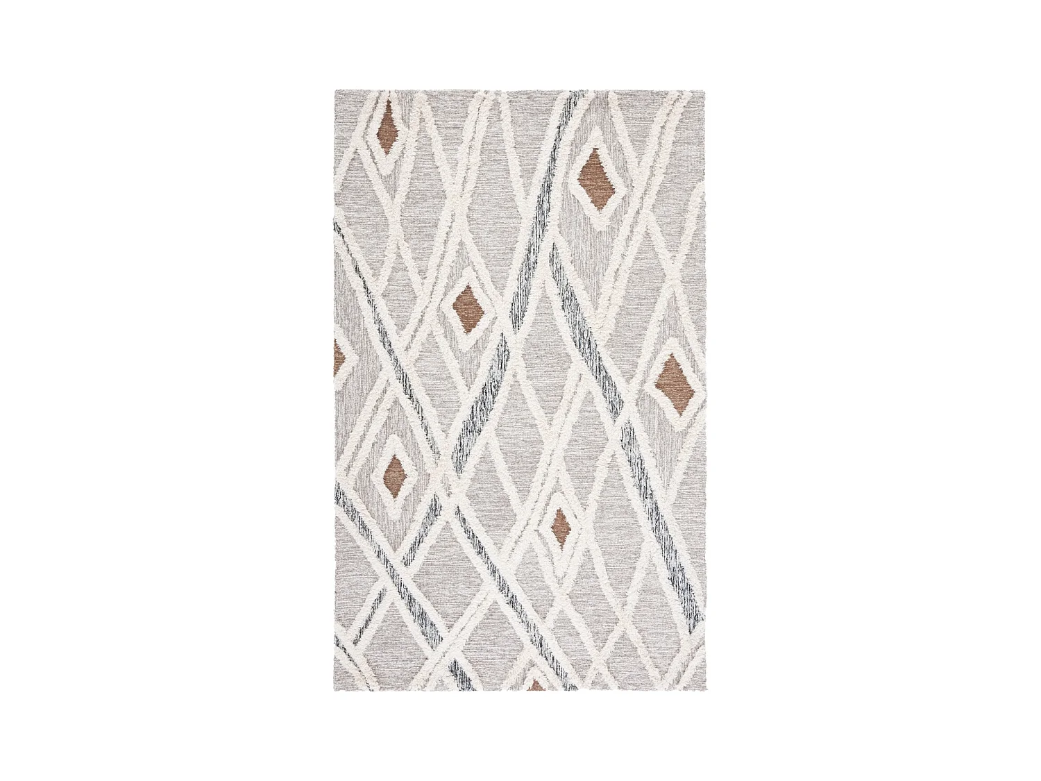 Tapis Gris/Ivoire 61 X 91 cm - Vienna