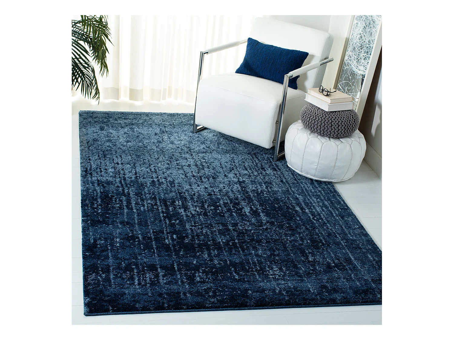 Tapis Bleu/Bleu 122 X 183 cm - Lilianna