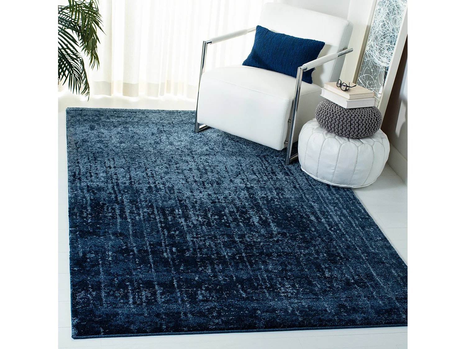 Tapis Bleu/Bleu 122 X 183 cm - Lilianna